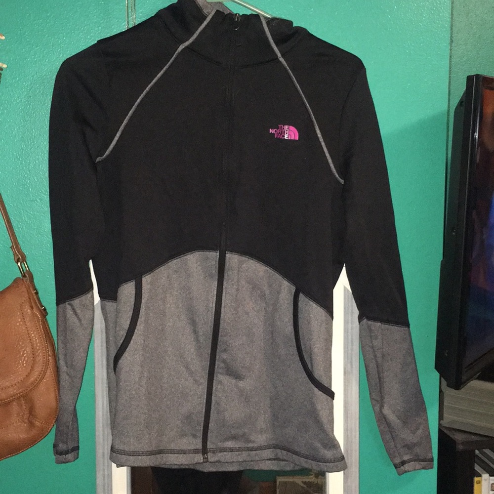 The north face full zip up